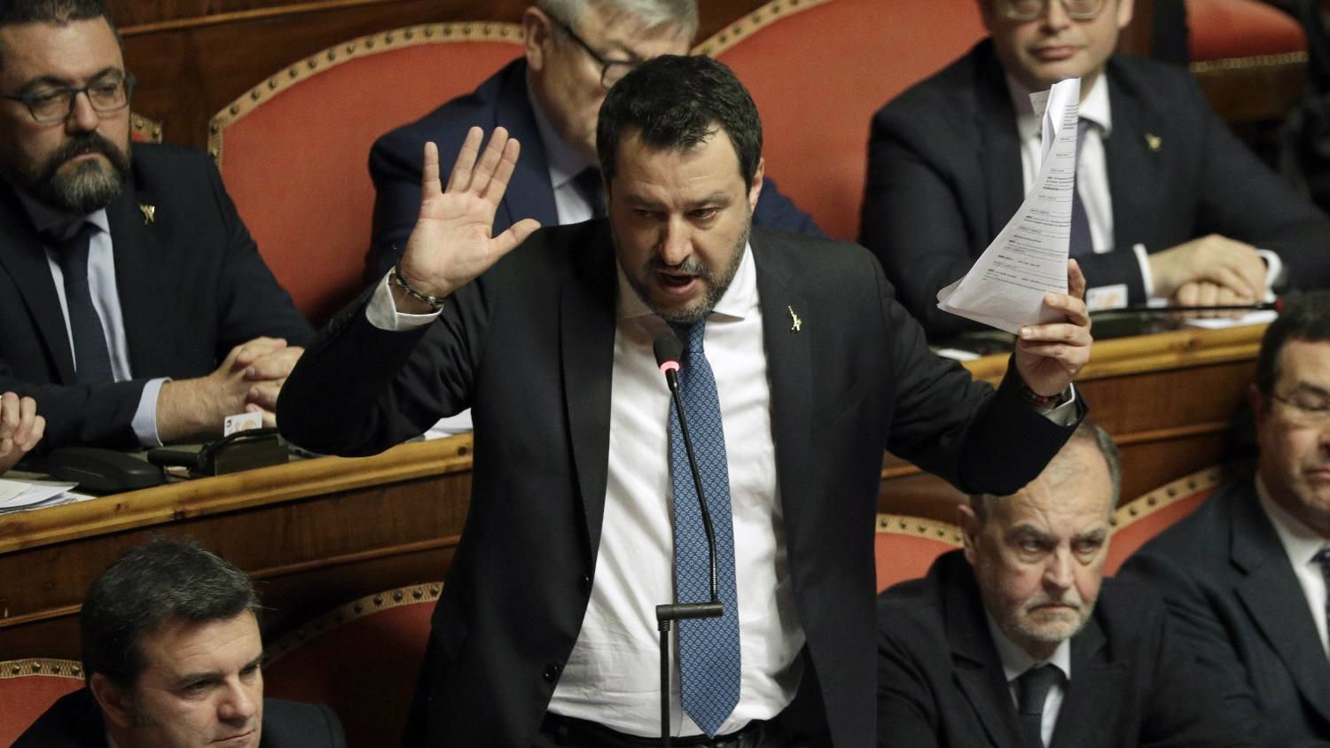 Senat ukinuo imunitet Salviniju 1