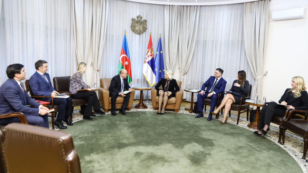 Mihajlovićeva sa ambasadorom Azerbejdžana o izgradnji autoputa 2