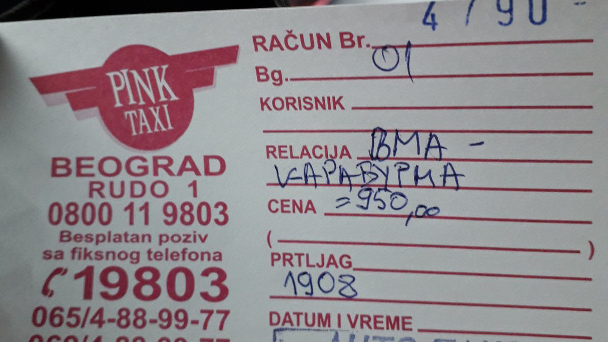 Pojedini taksisti naplaćuju vožnju medicinskim radnicima 1 Pojedini taksisti naplaćuju vožnju medicinskim radnicima 1