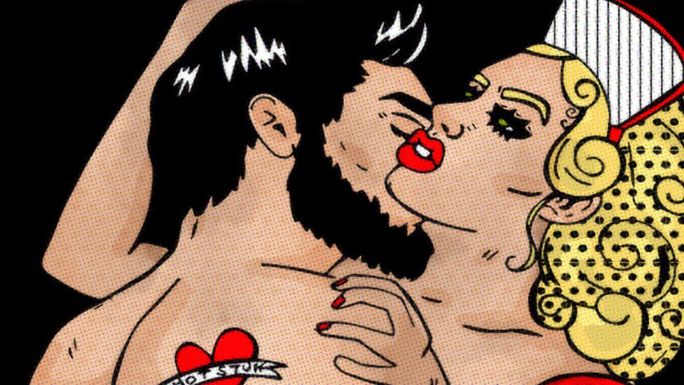 Harvi Vajnstin i seksualni predatori: Postoji li stvarno zavisnost od seksa 4 Illustration showing actors in an adult film