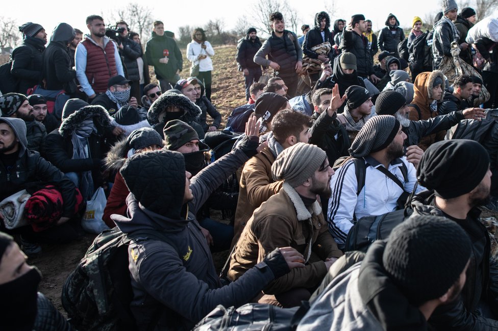 Izbeglice i migranti u utorak na graničnom prelaznu Pazarkule
