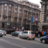 Penzioneri i bivši radnici PKB blokiraju centar Beograda od 13 sati 9