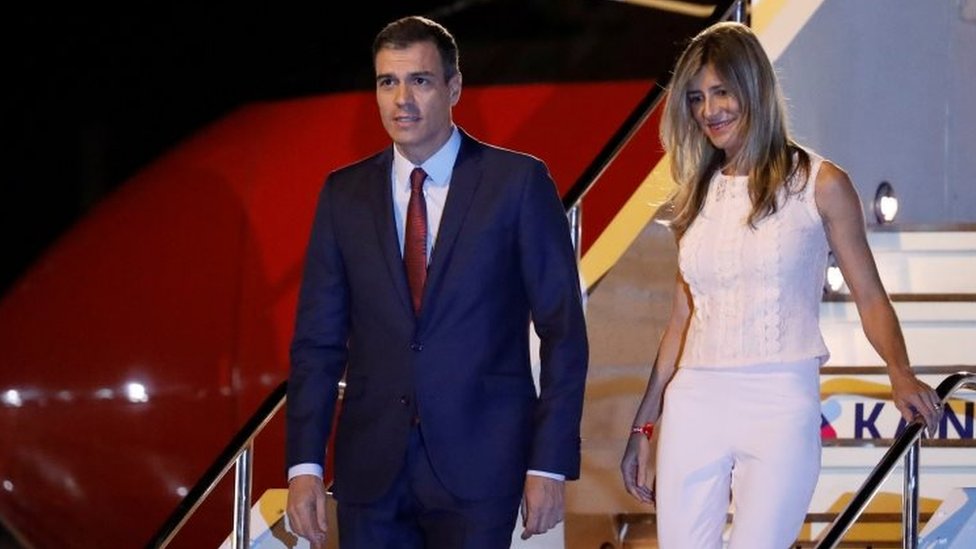 Premijer Španija sa suprugom