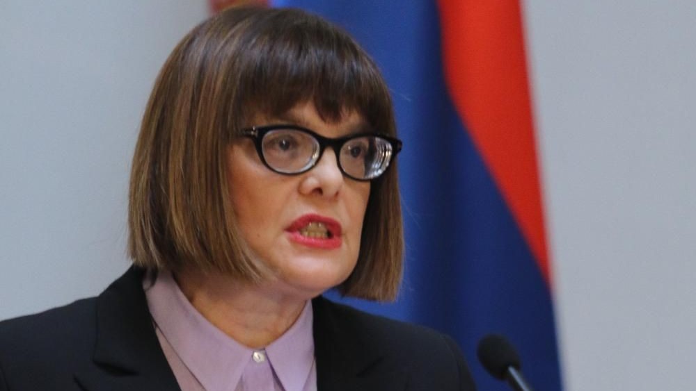 Maja Gojković tvrdi da je vanredno stanje uvedeno u skladu sa Ustavom 1