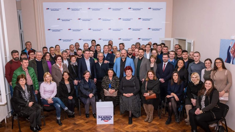 Miroslava Najdanovski na listi SNS u Zrenjaninu 1