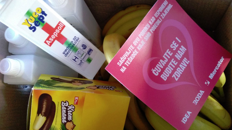 Merkator S poslao ekipi Danasa paket asepsola 1