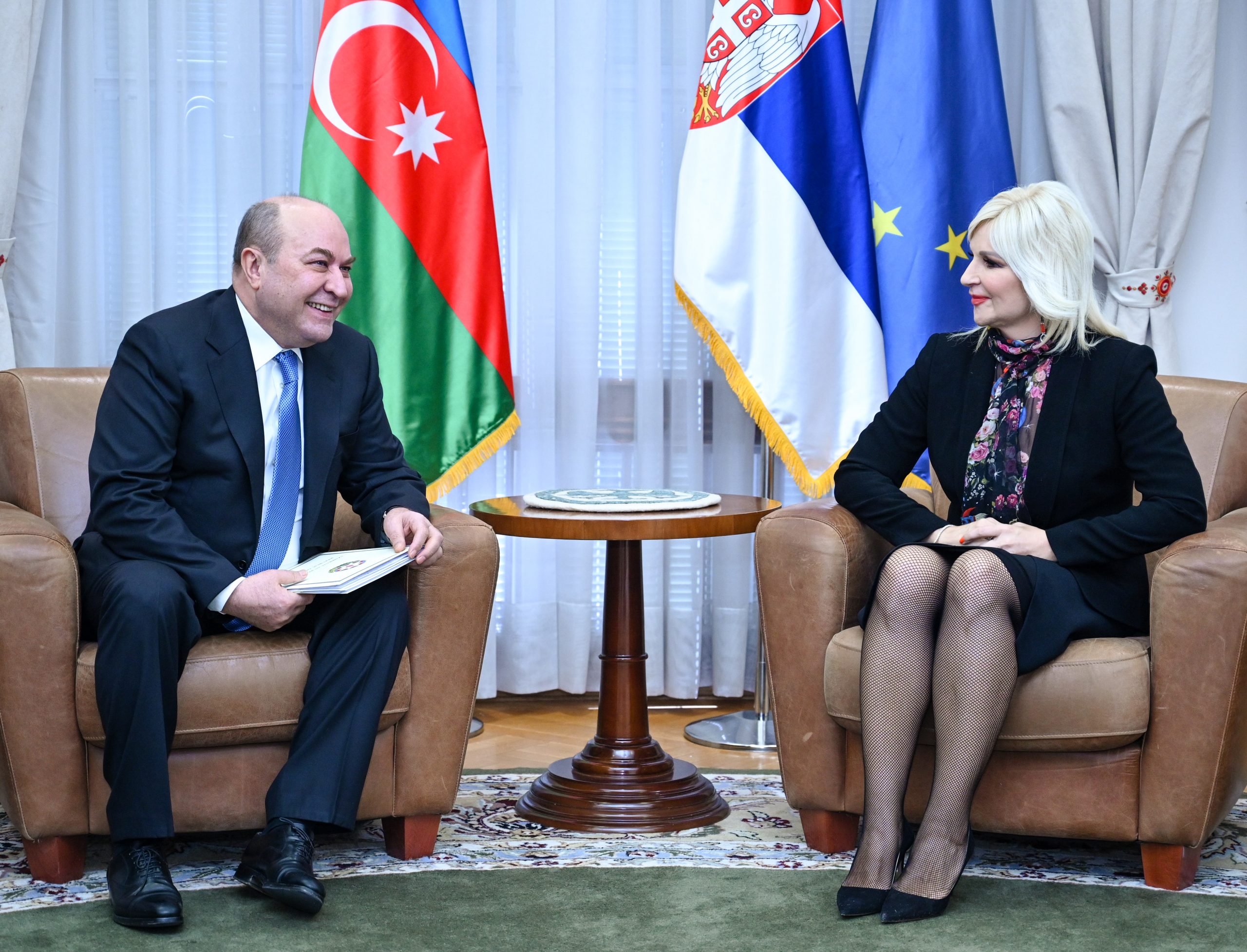 Mihajlovićeva sa ambasadorom Azerbejdžana o izgradnji autoputa 1