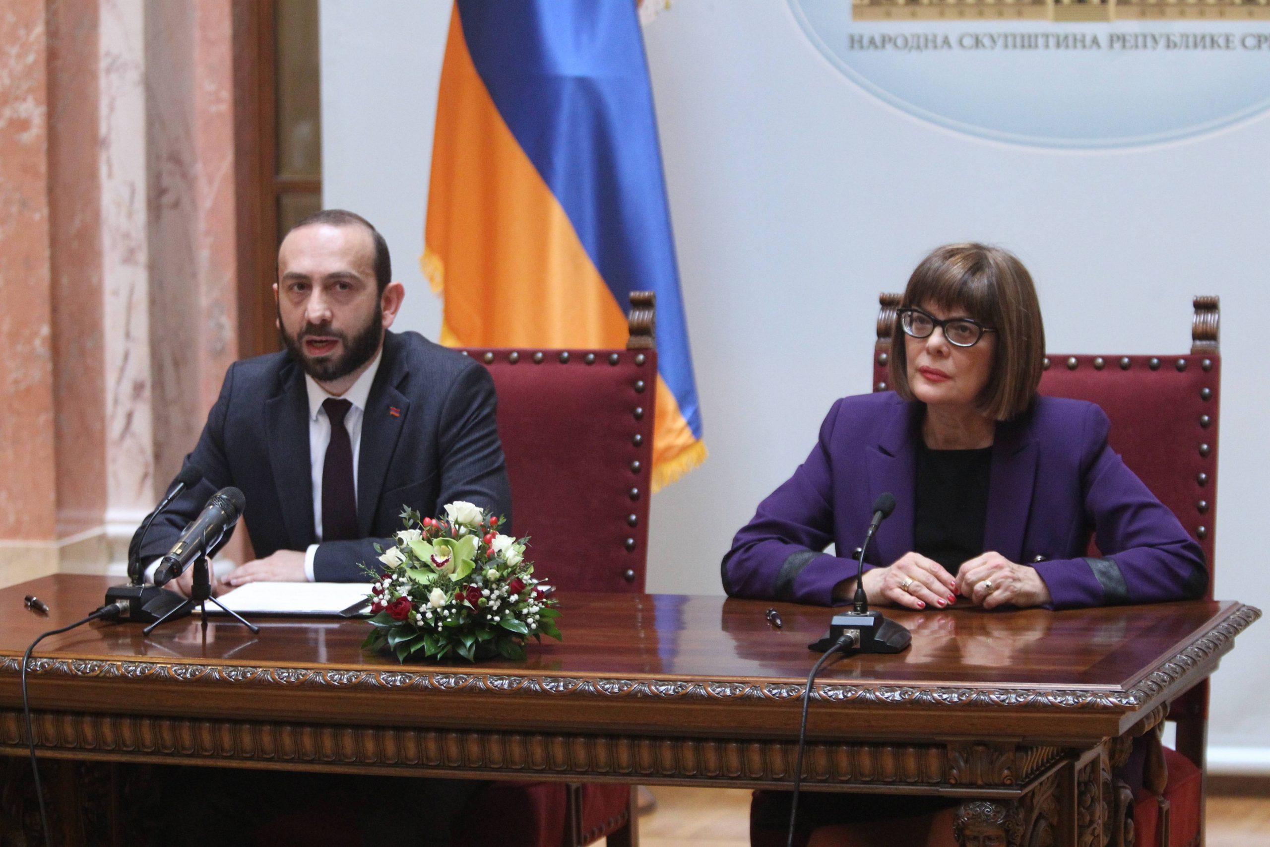 Skupštine Srbije i Jermenije jačaju saradnju 1