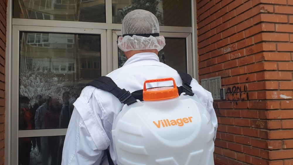 Najozbiljnija dezinfekcija Zdravstvenog centra u Vranju od strane Ruskih ekipa 1