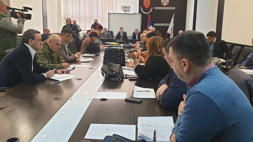 Zasedao Gradski štab za vanredne situacije u Kraljevu, još uvek bez obolelih 1
