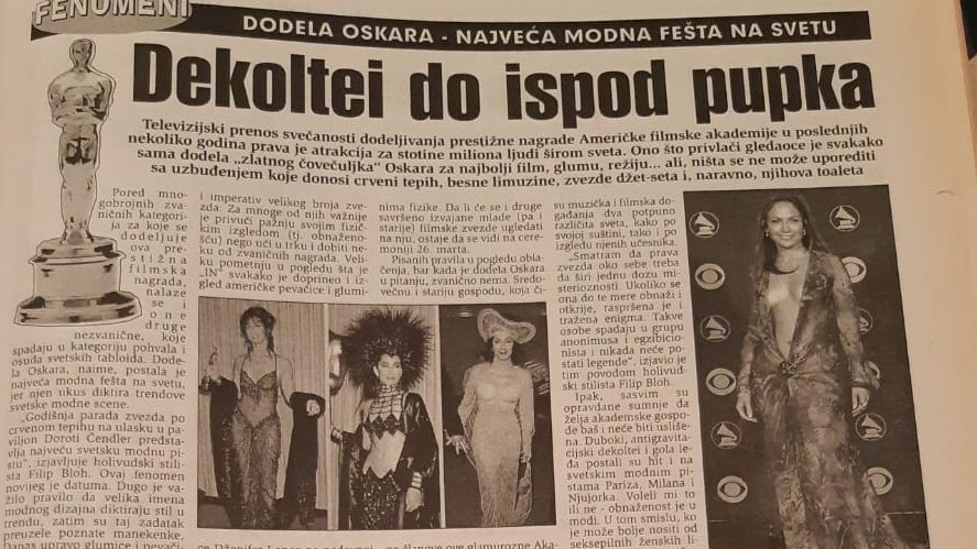 Koliko današnje dodele Oskara liče na one od pre 20 godina? 1