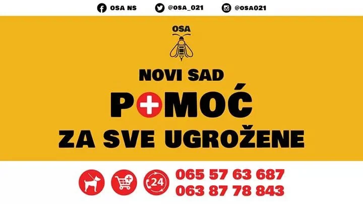 Novosadska OSA u humanitarnoj akciji za najstarije građane 1