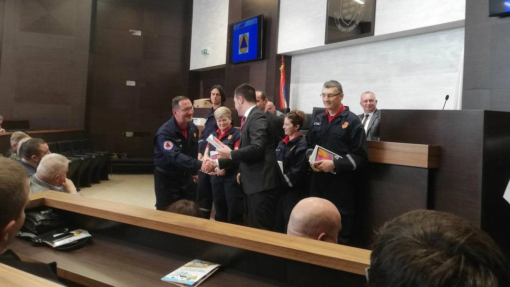 Nagrađeni najbolji poverenici civilne zaštite u Kraljevu 1