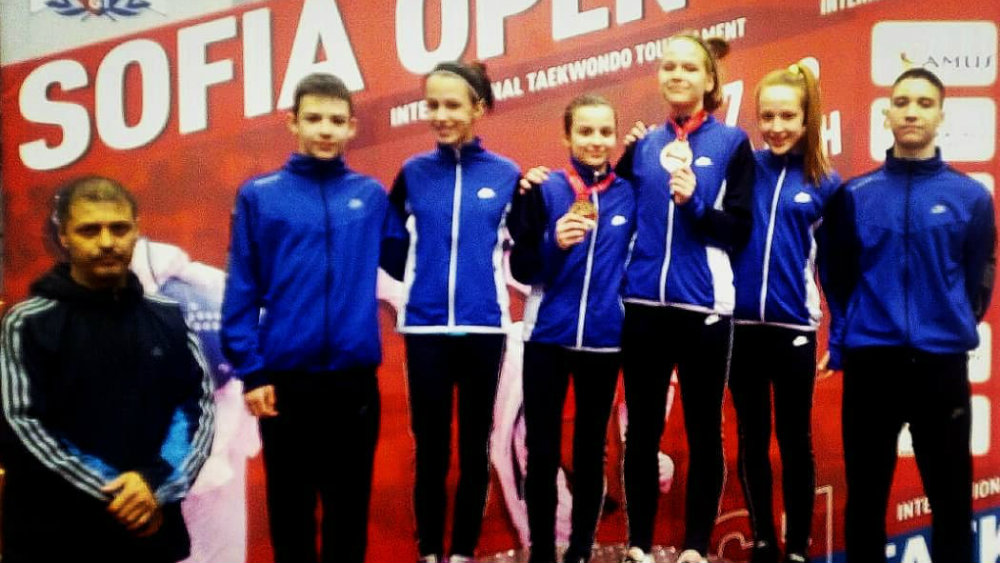 Dva zlata iz Sofije za TKD Banjica 1