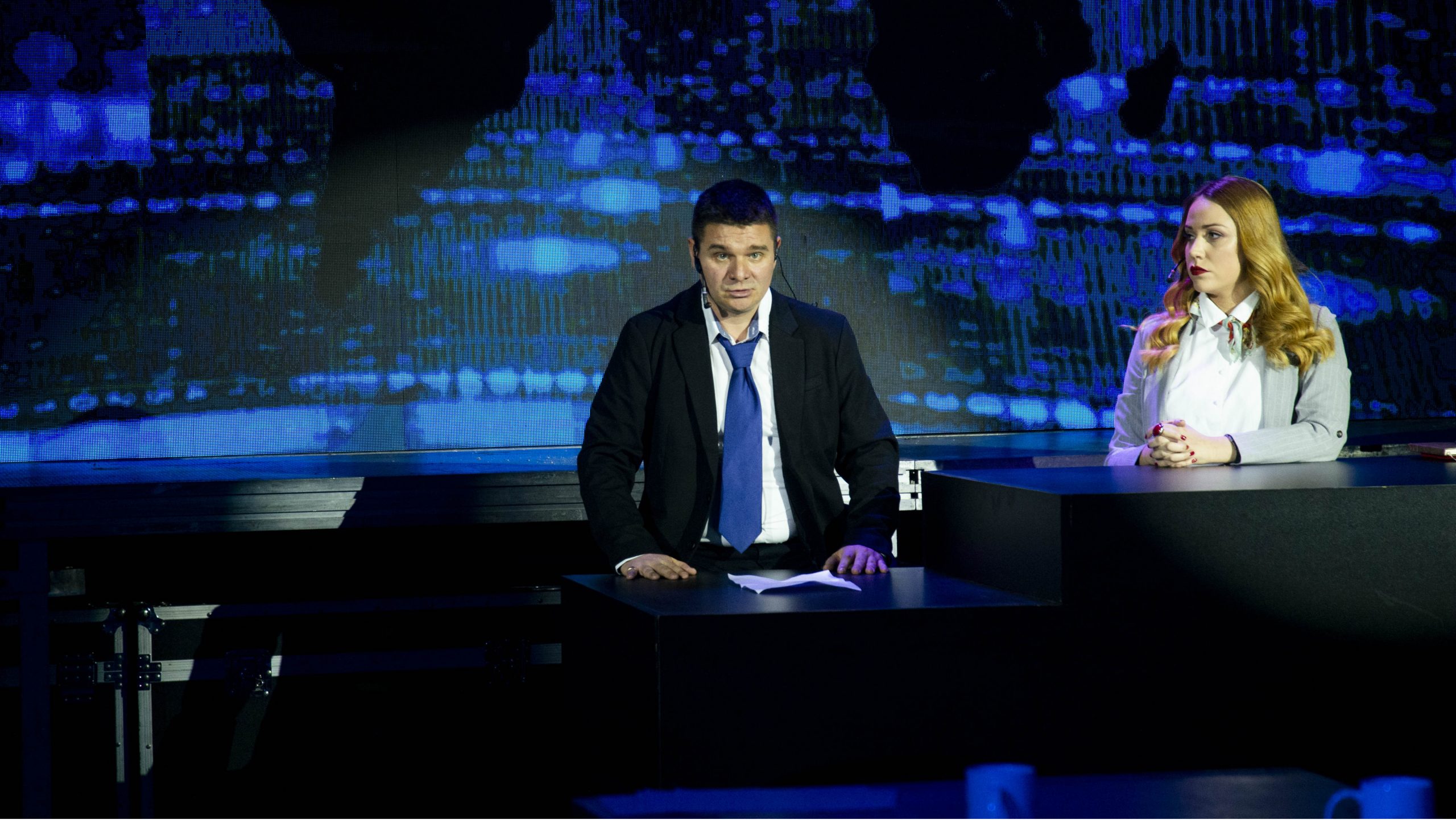 Predstava "Urednik" izvedena u Kragujevcu za podršku profesionalnom novinarstvu 1
