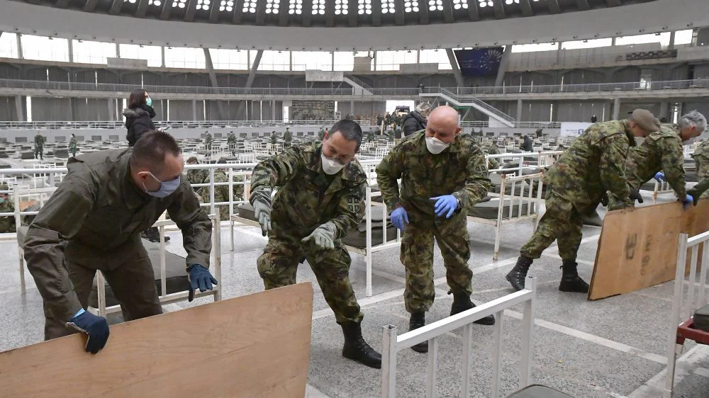 Privremena bolnica na Sajmu od danas više ne prima pacijente 1