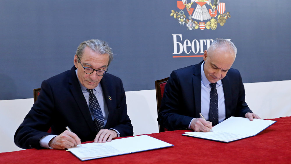 Gradonačelnici Beograda i Strazbura potpisali načelni dogovor o saradnji 1