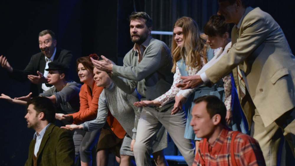 Premijera komada "Poseta" u Narodnom pozorištu Užice 1