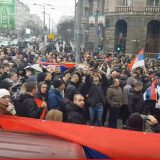Protest zbog migranata i izbeglica ispred Vlade Srbije (VIDEO) 1