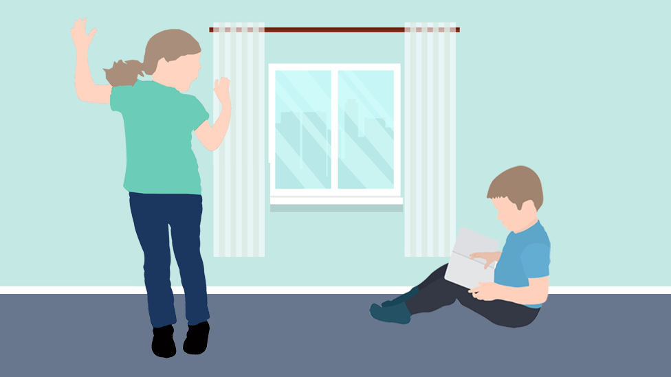 Korona virus: Može li nešto dobro da proistekne iz sveta prevrnutog naglavačke 4 Drawing of child learning at home