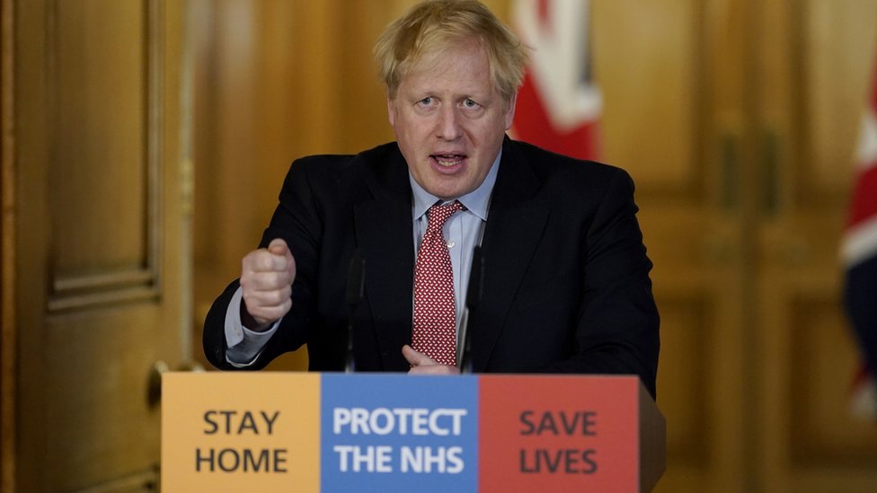 Korona virus: Boris Džonson stabilno, proveo i drugu noć na intenzivnoj nezi 1 Boris Johnson at one of the coronavirus briefings