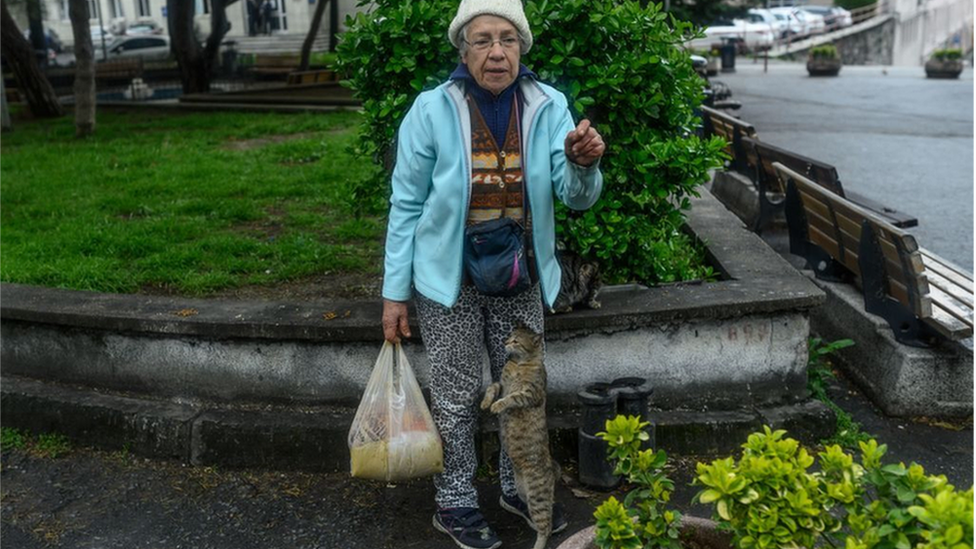 Korona virus i mačke: Kako spasiti najdraže lutalice Istanbula od gladi 5 žena s kesom u ruci i mačka
