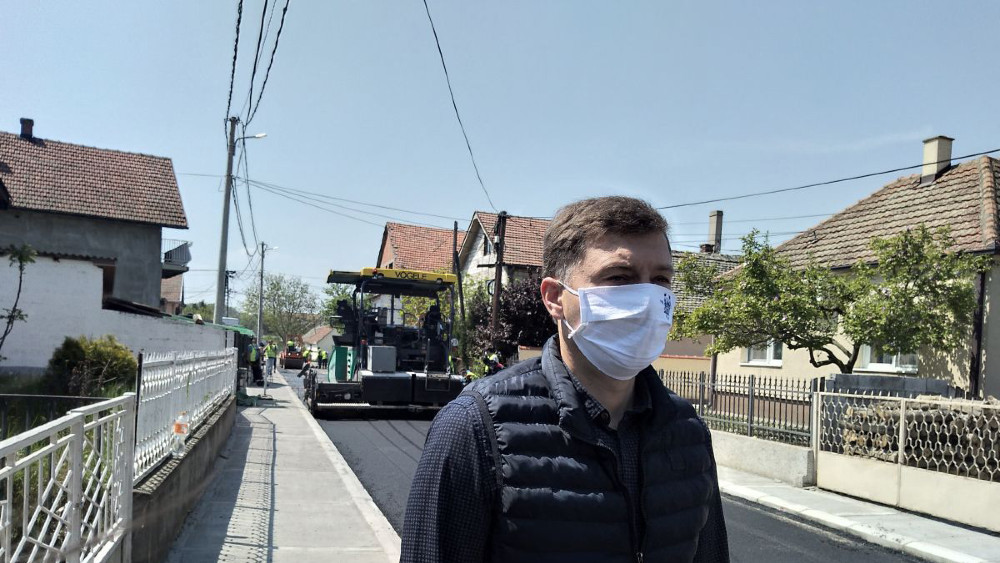 Novi asfalt za šabačke ulice i prema kupalištu na Savi 1