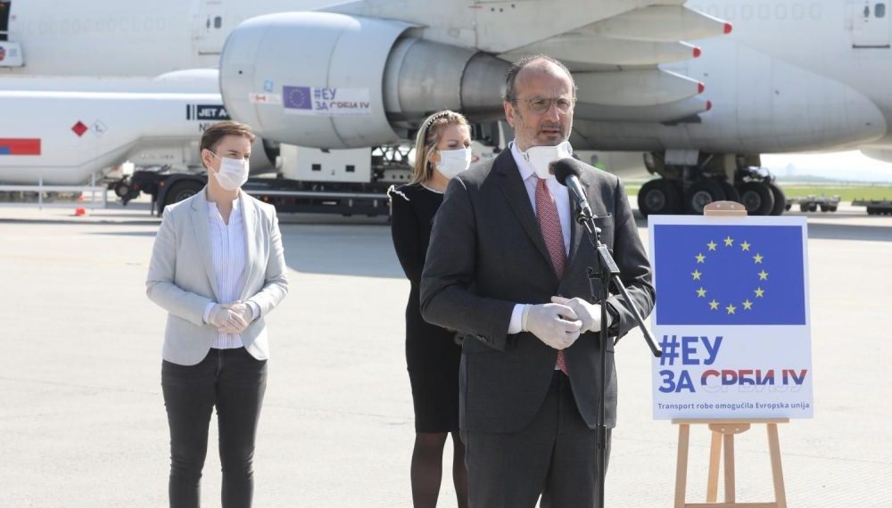 U Beograd dopremljena medicinska oprema iz Kine, let i većinu opreme finansirala EU 1