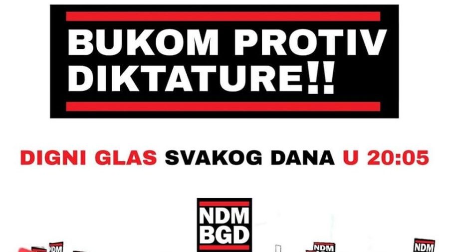 Građani i večeras bukom iskazivali nezadovoljstvo (VIDEO) 1