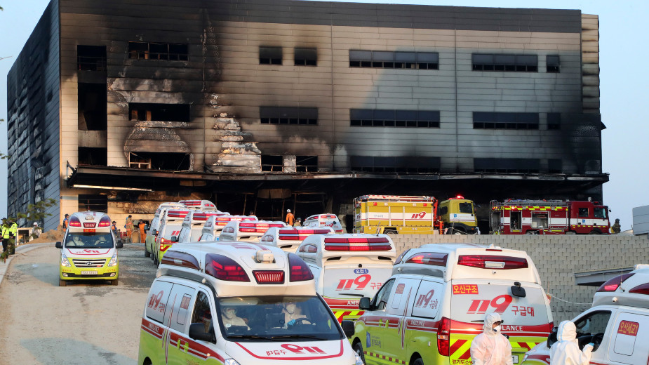 Najmanje 38 osoba poginulo u požaru na gradilištu u Južnoj Koreji 1