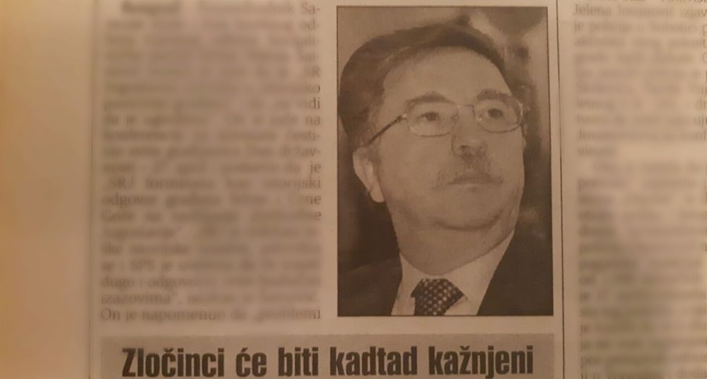 Šainović (SPS) pre 20 godina tvrdio da SR Jugoslavija ima budućnost 1