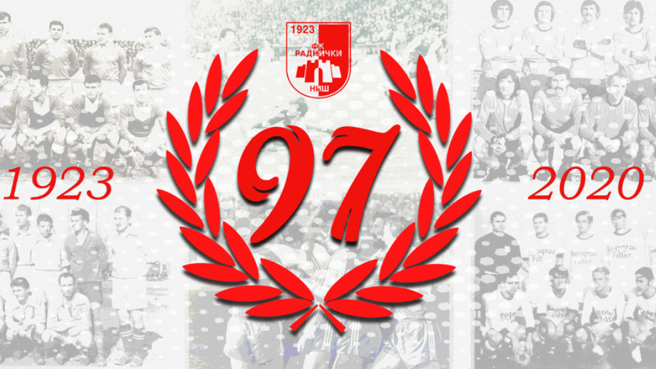 Fudbalski klub "Radnički" danas obeležava 97 godina svog postojanja 1