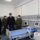 Otvorena adaptirana bolnica u krugu VMC "Karaburma" za obolele od Kovida-19 4