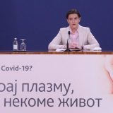 Brnabić saopštila da su u Srbiji izlečene 534 osobe i pozvala građane da daju krvnu plazmu 10