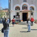 U Sabornom hramu u Zaječaru okupio se veliki broj vernika 15