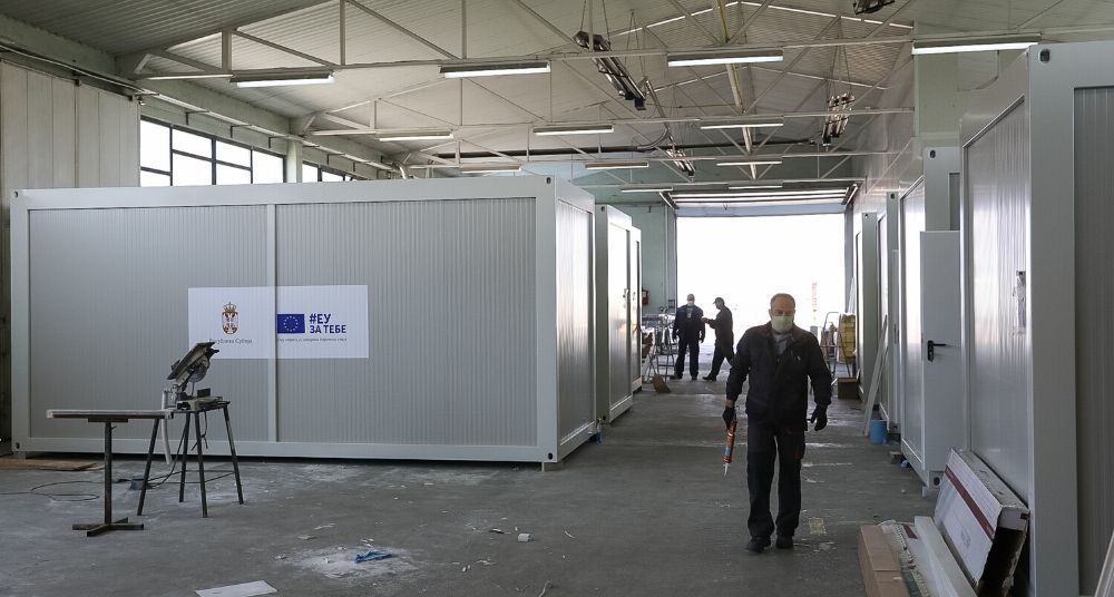 Širom Srbije se postavljaju kontejneri za trijažu koje finansira EU 2