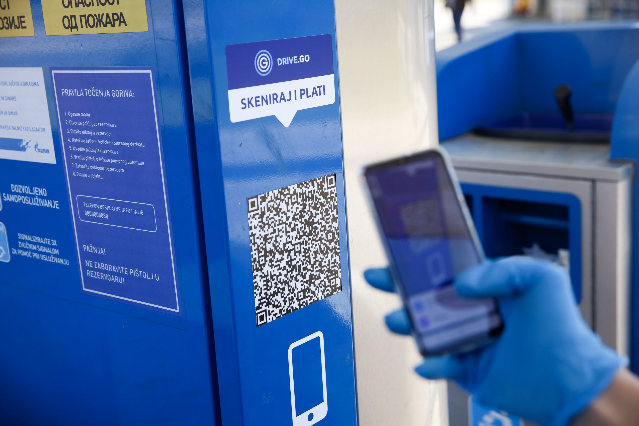 Beskontaktno plaćanje uz Drive.Go mobilnu aplikaciju na NIS Petrol i GAZPROM benzinskim stanicama 1
