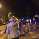 Protest na Dorćolu u vreme policijskog časa zbog gradnje trolejbuske mreže (VIDEO) 2