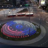 Simboli Beograda večeras u bojama srpske zastave 9