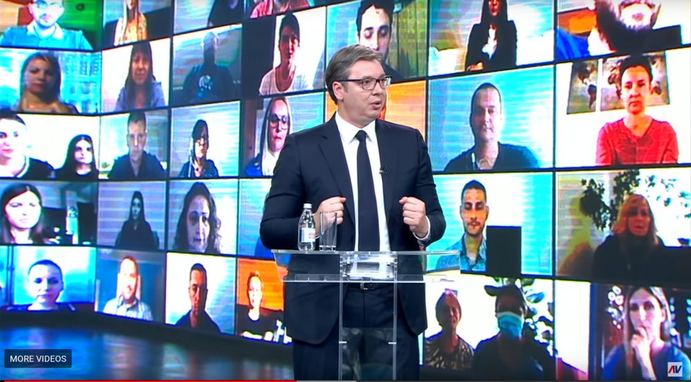 REM: Vučić najviše na televizijama 1
