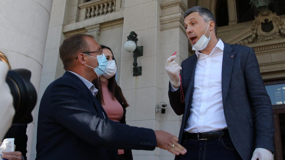 Milenković Kerković: Vlast obeležila Dveri i Obradovića kao najveće neprijatelje 1