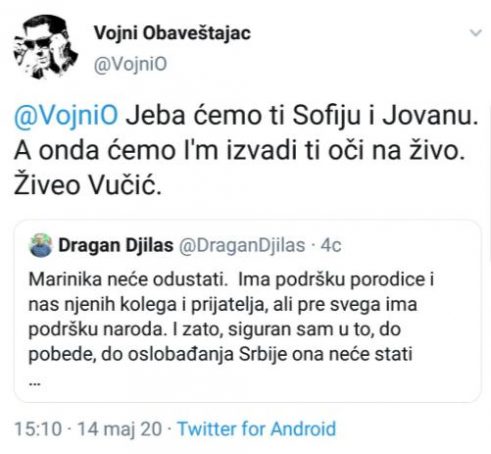BIA: Hapšenje zbog pozivanja na ubistvo predstavnika opozicije i novinara 6