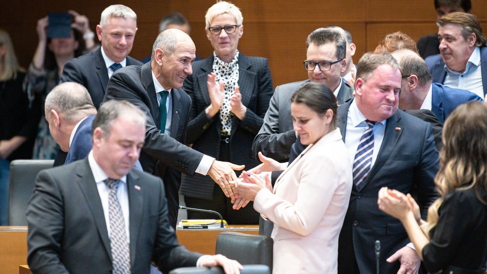 Protesti u Sloveniji: Zašto Slovenci demonstriraju na biciklima 4 Ljubljana, 3. mart 2020.