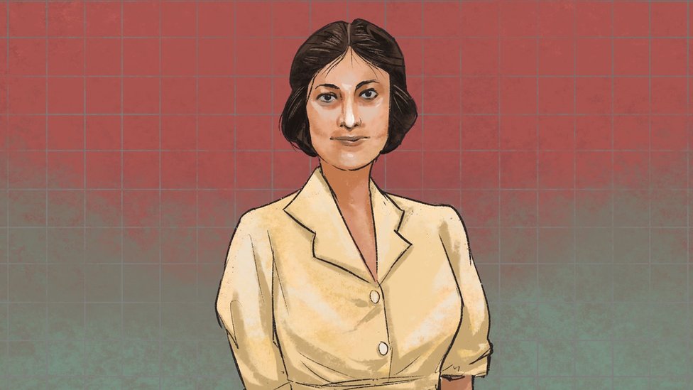 An illustration of Noor Inayat Khan
