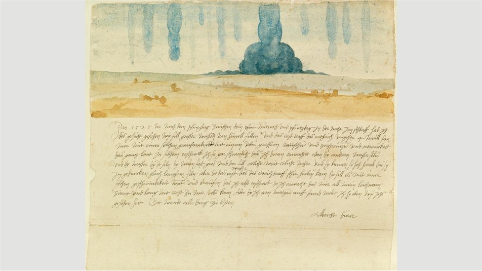 &bdquo;Vizija iz sna" (1525) Albrehta Direra prvi je zabeleženi opis slikarevog ličnog sna u zapadnoj umetnosti