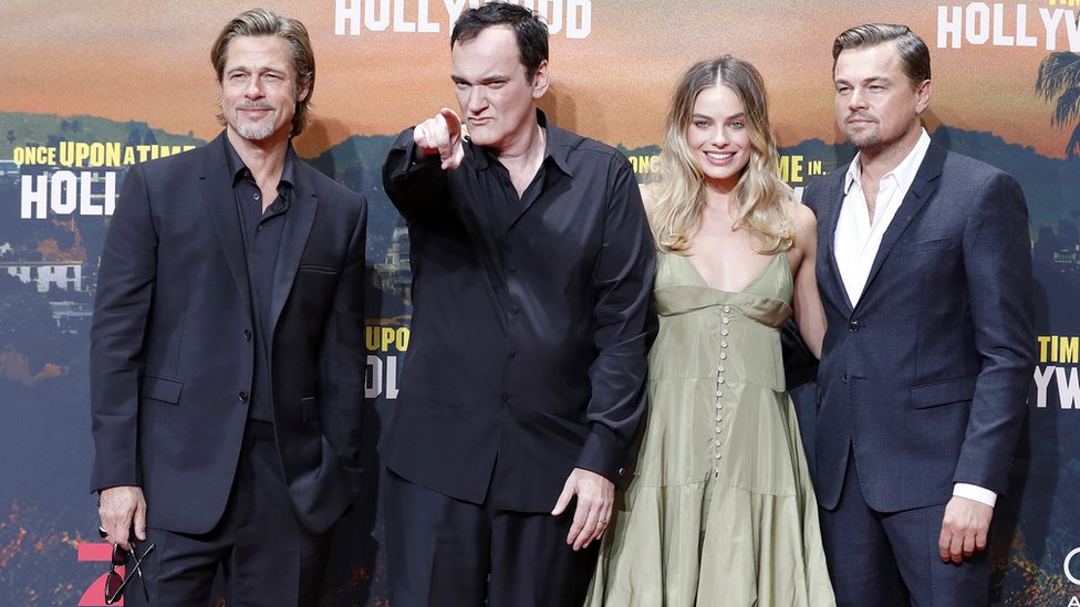 Bred Pit, Kventin Tarantino, Margot Robi i Leonardno Dikaprio