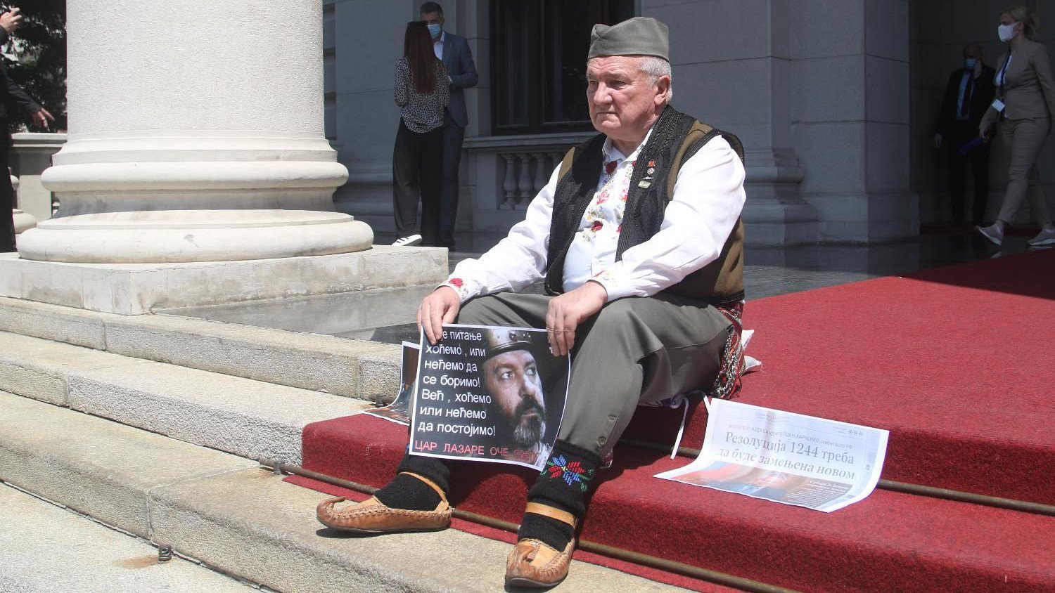 Ševarlić: Nisam se pokajao zbog svog protesta pred Skupštinom Srbije, ali je obesmišljen 1