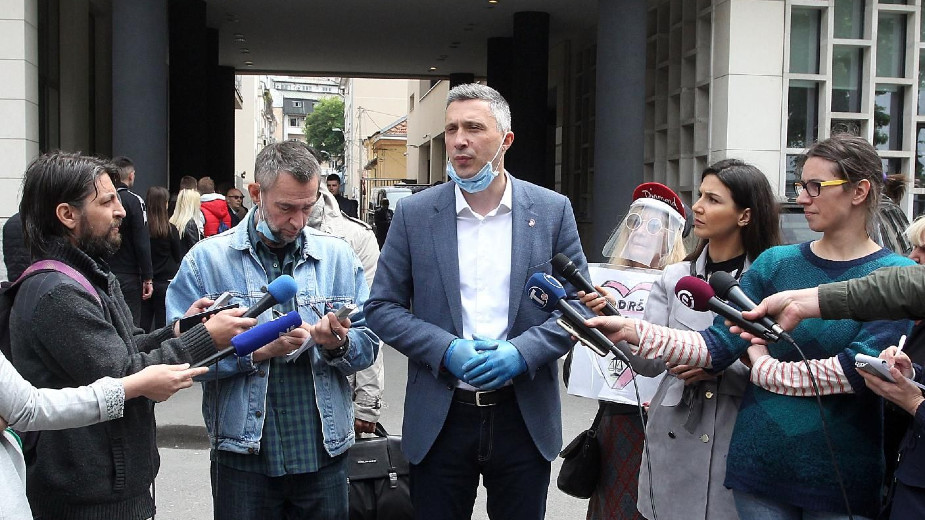 Obradović: Tužilaštvo će odbaciti krivičnu prijavu protiv mene i članova Dveri 1