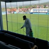 Surduličani dezinfekcijom stadiona i prostorija počeli pripreme za nastavak prvenstva 13