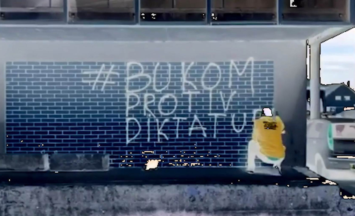 Požega: Grafitom protiv jednoumlja    1